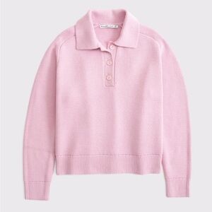 Abercrombie &‎ Fitch Easy Long-Sleeve Sweater Polo